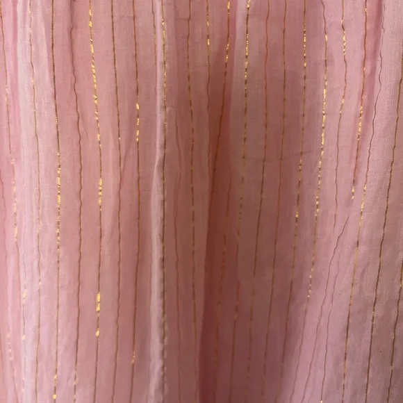 EMERSON FRY INDIA COLLECTION SLEEVELESS ISLA DRESS IN BALLET LUREX SIZE M/L - Picture 7 of 7